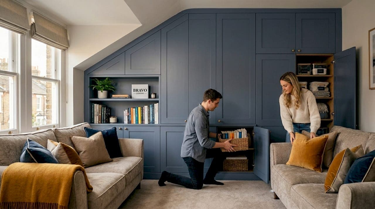 Why your first home needs bespoke storage