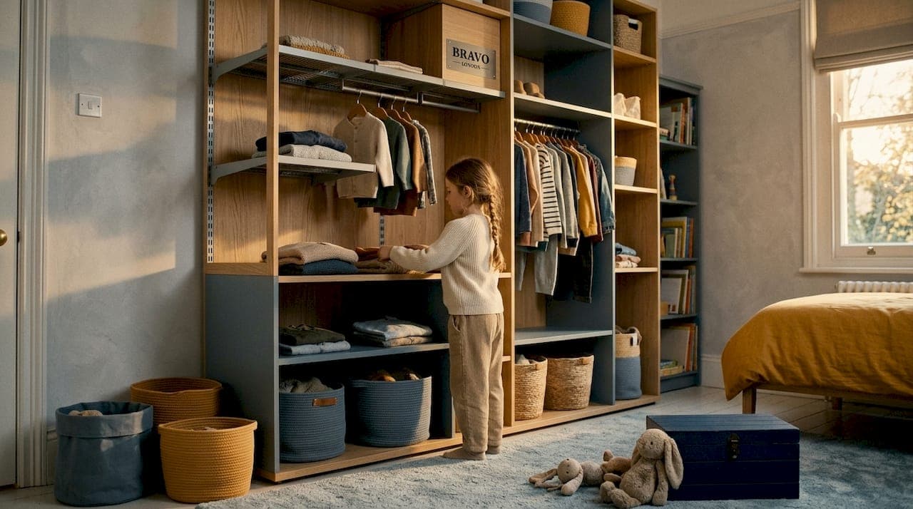 Why kids wardrobes need flexible design
